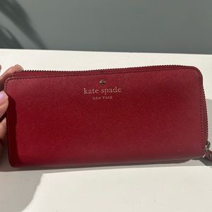 Kate Spade Wallet, Red